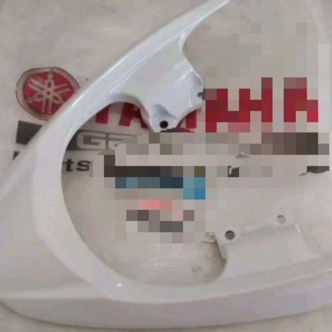 behel pegangan jok mio sporty putih