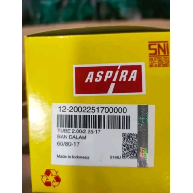 Aspira ban dalam 200 225 ring 17