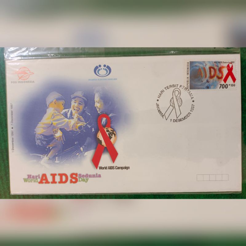 

Perangko SHP Seri Hari AIDS Sedunia Tahun 1997