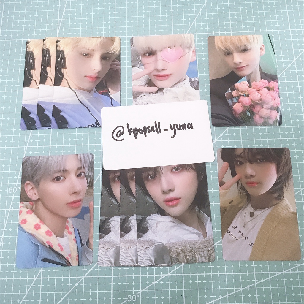 TXT TCC Freeze Album Photocard Soobin / Yeonjun / Beomgyu / Taehyun / Hueningkai (2)