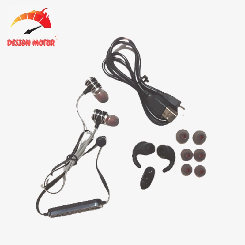 Headset Wireless Biasa / Headset Bluetooth / Earphone Wireless / Earphone Bluetooth Biasa