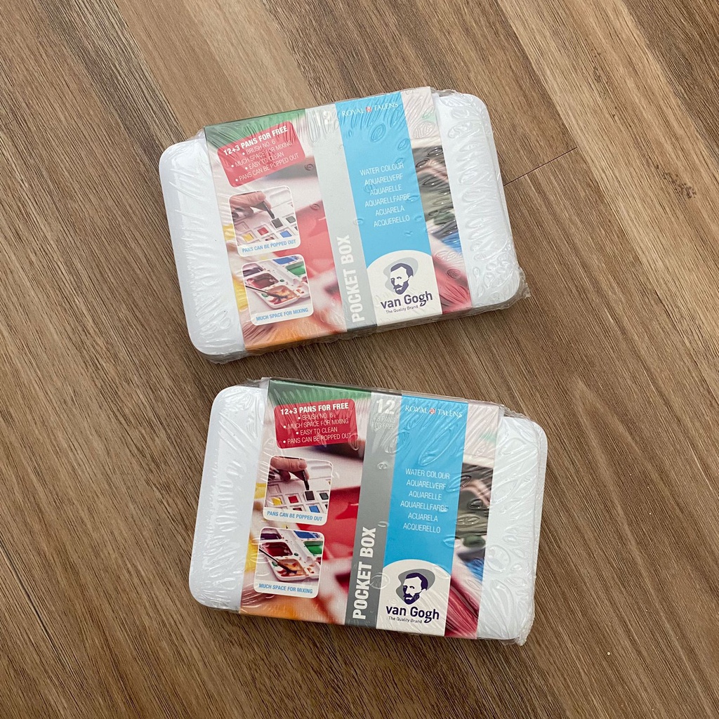 

Van Gogh watercolor pocket 12+3 clr