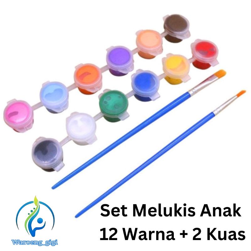 Mainan Edukasi Montessori Anak Color Painting Set Cat Melukis Anak