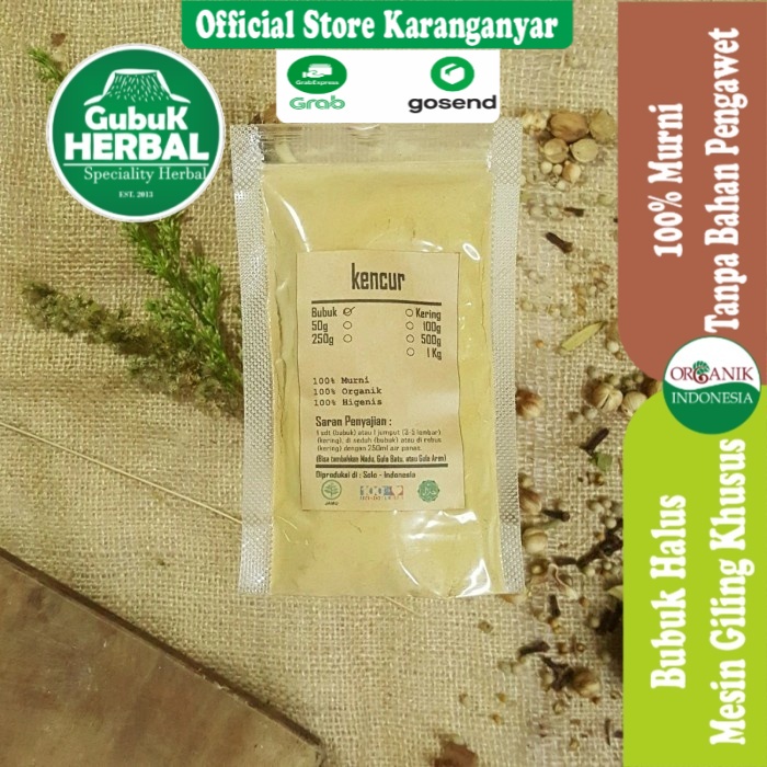 

BUBUK KENCUR 250 gr - Kaempferia Galanga