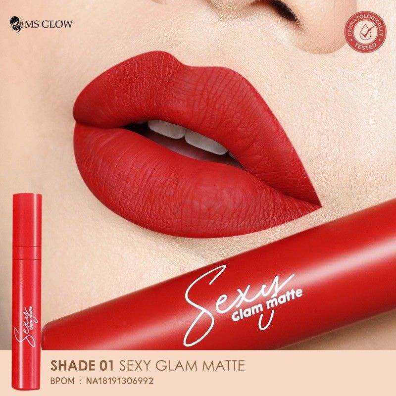 TERMURAH SEXY GLAM MATTE MS GLOW