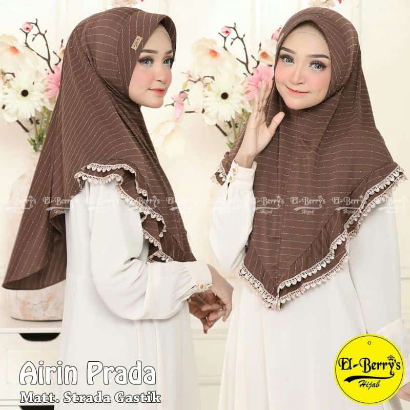 HIJAB INSTAN AIRIN PRADA ORI EL-BERRY'S
