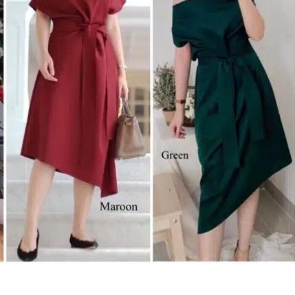 ➴ DRESS SABRINA / DRESS SCUBA PREMIUM / DRESS WANITA SCUBA ✶