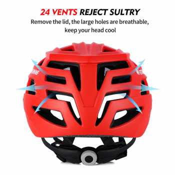 WEST BIKING Helm Sepeda Cycling Bike Helmet - TK-YP07 - Hitam