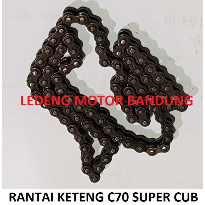 Rantai Keteng C70 Super Cub Chain Kamprat 25H-82L