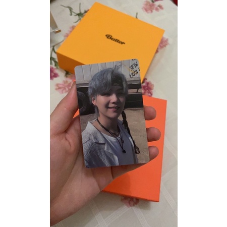 Official Photo Card Lucky Draw M2U BTS BUTTER - PC LD SUGA