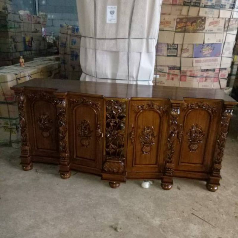 buffer tv jati ukir shima