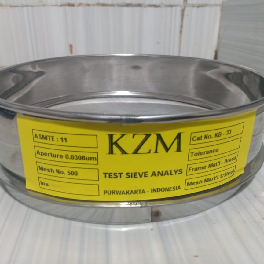 Sieve Test Mesh 500 Ayakan Stainless Steel Mesh 500
