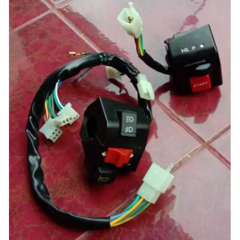 Holder saklar kanan holder saklar kiri honda astrea prima