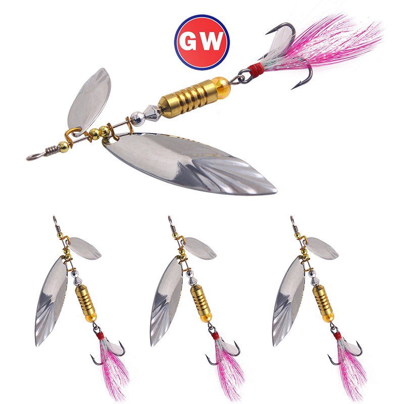 Spoon Lure Alat Pancing Murah Umpan Pancing Umpan Ikan Metal Umpan Mancing Umpan Pancing Buatan relix nusantara Kail Pancing Umpan Mancing Alat Pancing 6.7g/6cm