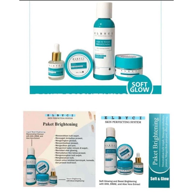 PAKET BRIGHTENING ELBYCI SKINCARE