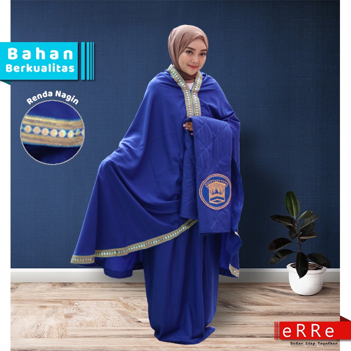 Mukena Dewasa Terbaru Katun Bali Jumbo Premium Polos Renda 2 in 1 EP16