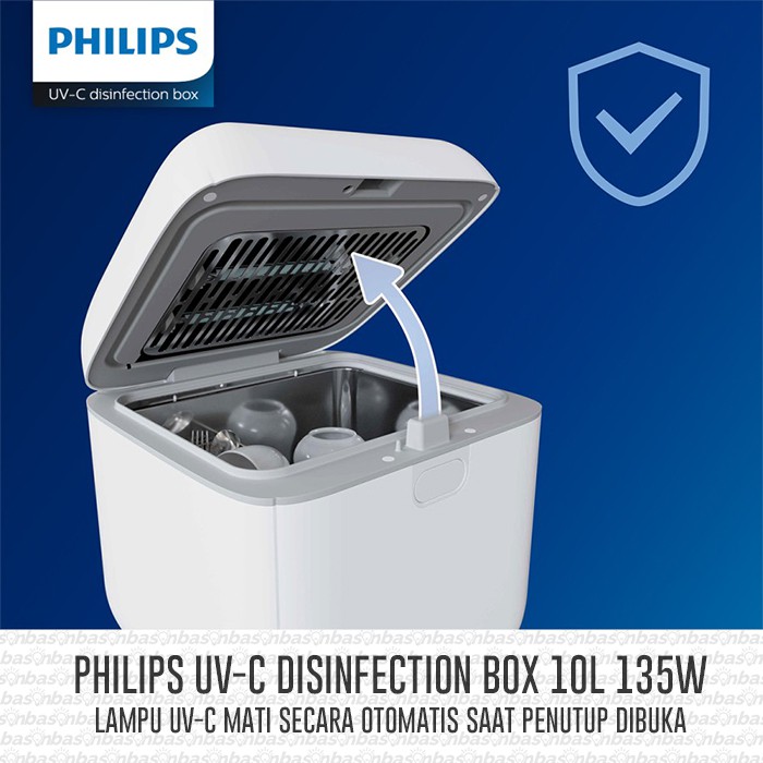 PHILIPS UVC Disinfection Box 10L 135W - total enclosed application