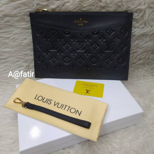 Clutch bag / Hand bag / tas tangan pria dan wanita LV Mirror / Clutch bag fashion kulit Asli import