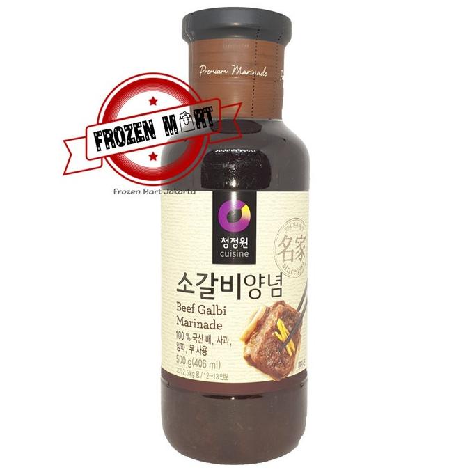 

Kualitas terbaik] Chung Jung One Beef Galbi / Saus BBQ Korea / Perendam Daging 500 Gr