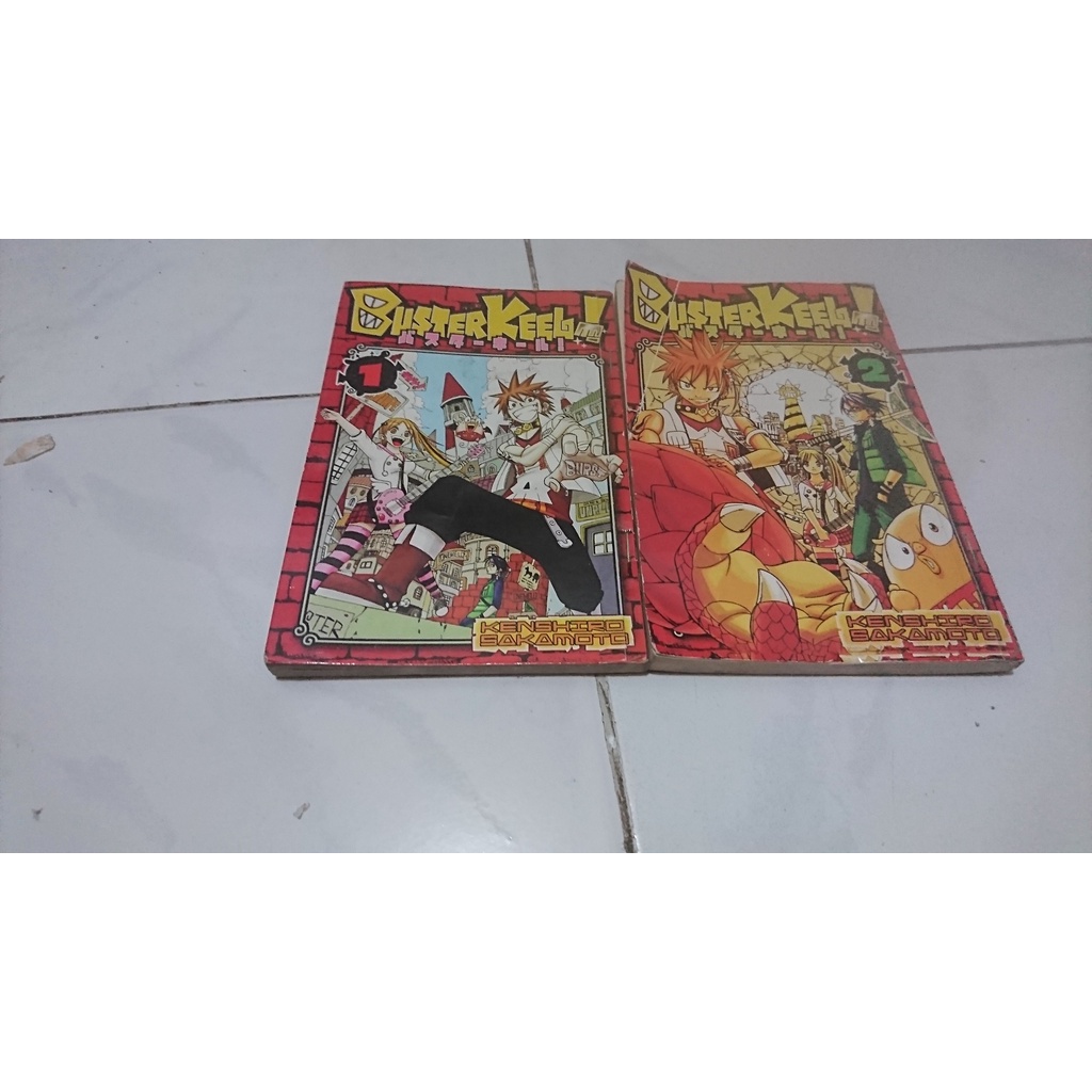 Komik Buster Keel 1-2 - Kenshiro Sakamoto