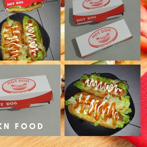 

Flash Sale - Kardus Hotdog - Dus Hotdog - Packaging Hotdog -50 pcs - Box Hotdog -50