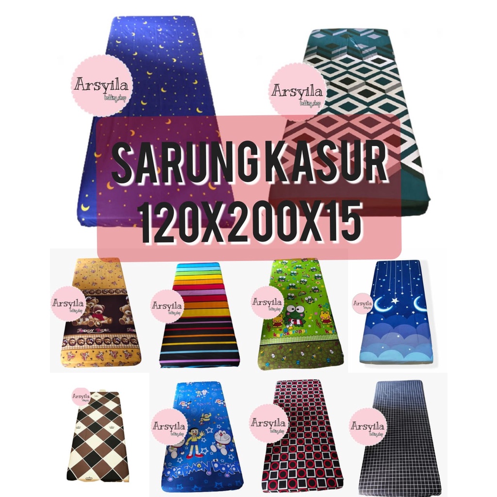 Sarung kasur busa 120x200x15 no. 3