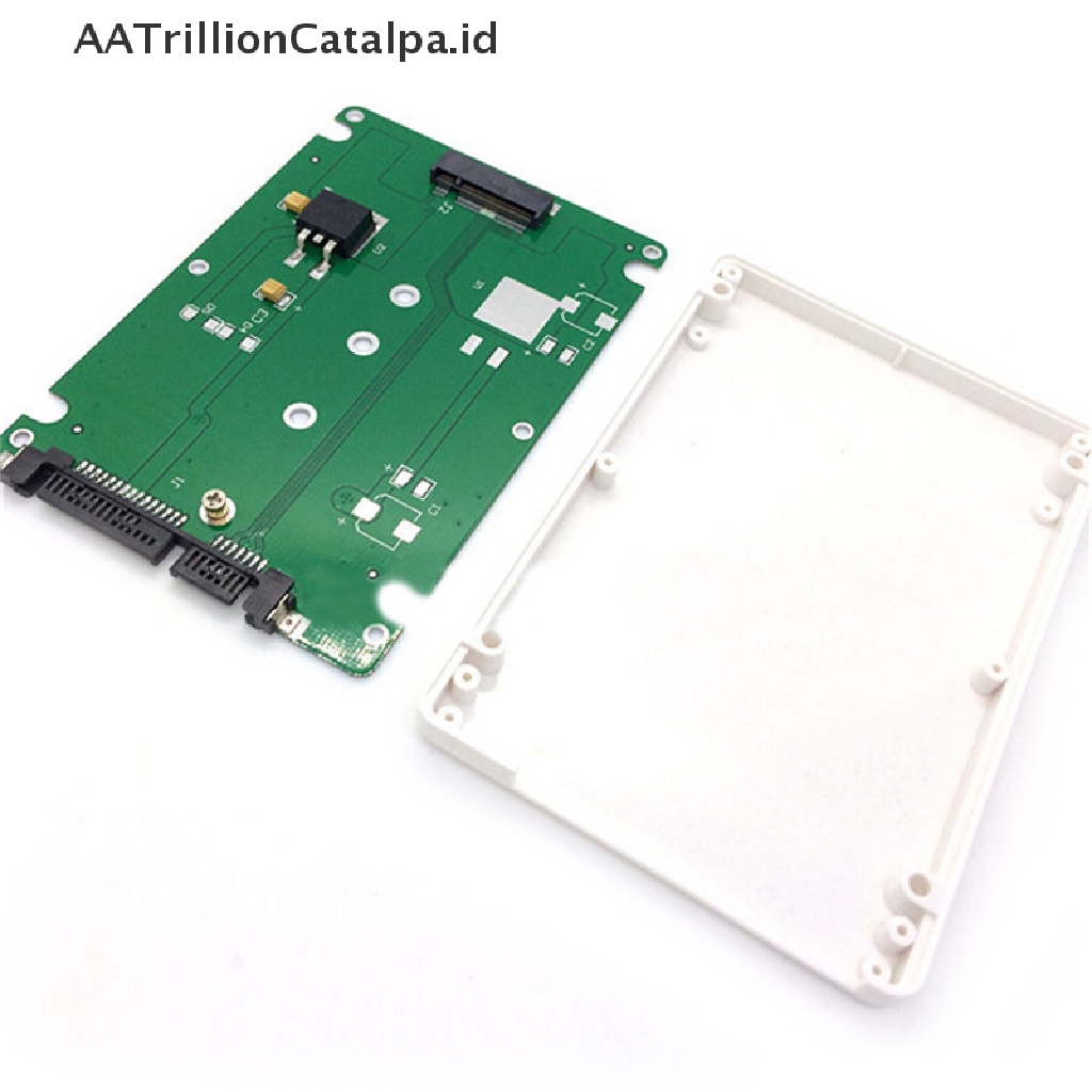 (AATrillionCatalpa) Casing Hardisk SSD M.2 NGFF Sata3 Ke 2.5 &quot;SATA Warna Putih