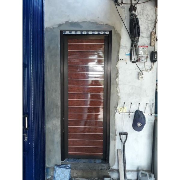 pintu kamar mandi alumunium pvc