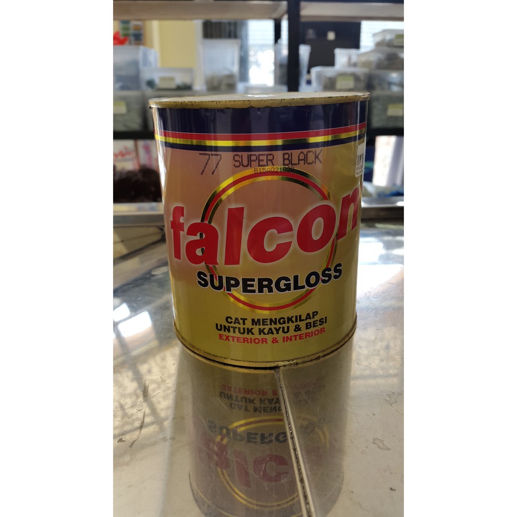 Falcon Cat Kayu & Besi 1 Liter II