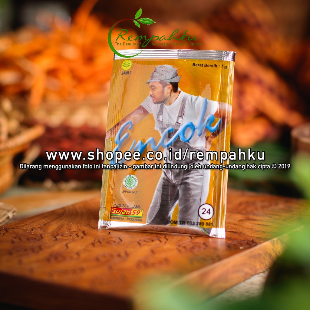 

Rempahku - Jamu GUJATI ENCOK 1pc Obat Pegel Linu Sakit Pinggang Sendi