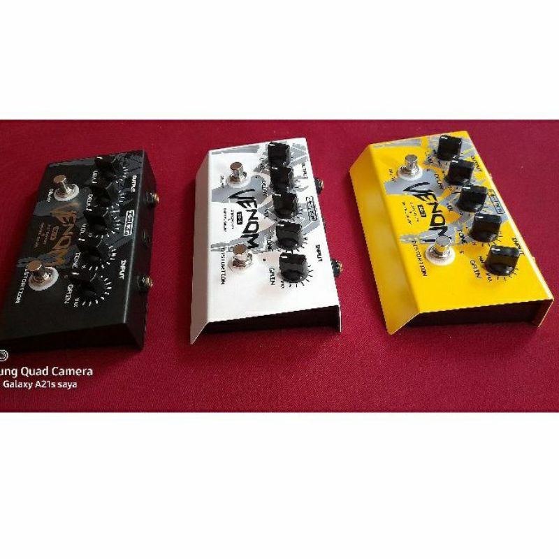 efek gitar distorsi delay + adaptor