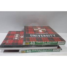 

Buku Tulis Kiky Diktat Kuliah University 40 Lbr per pack isi 5 buku