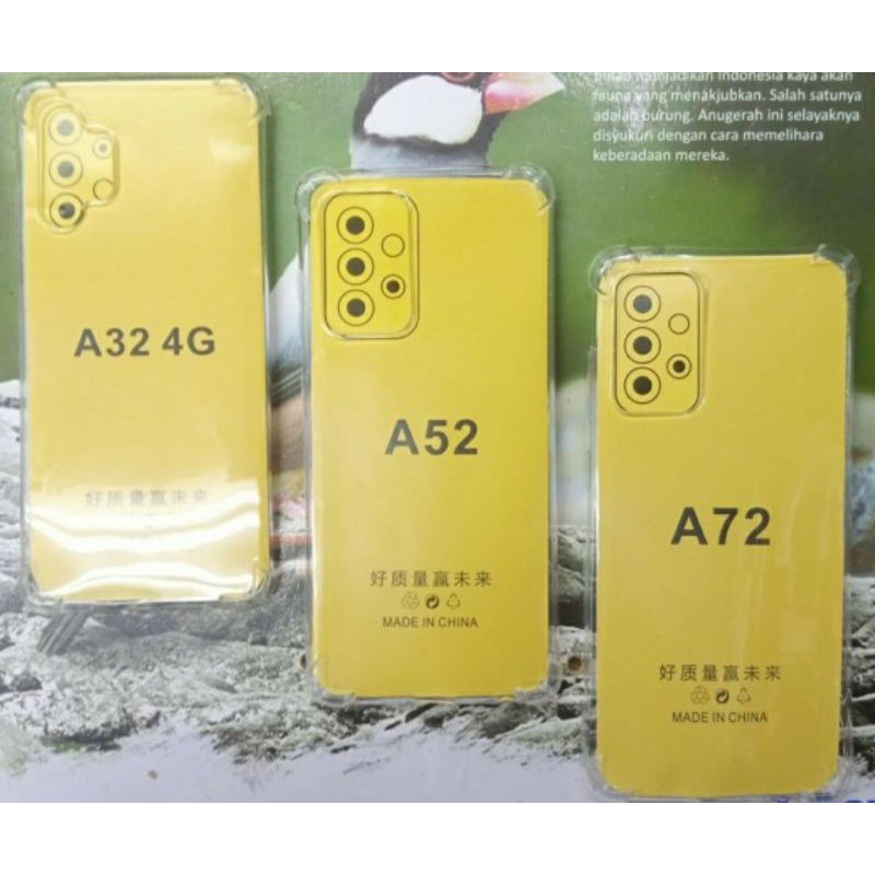 SOFTCASE - ANTI CRACK SAMSUNG GALAXY A32 - SAMSUNG A52 - SAMSUNG A72  2021