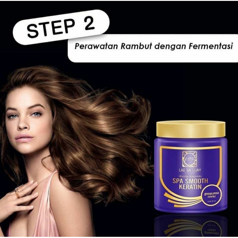 [ASLI 100%] Lae Sa Luay Spa Smooth Keratin
