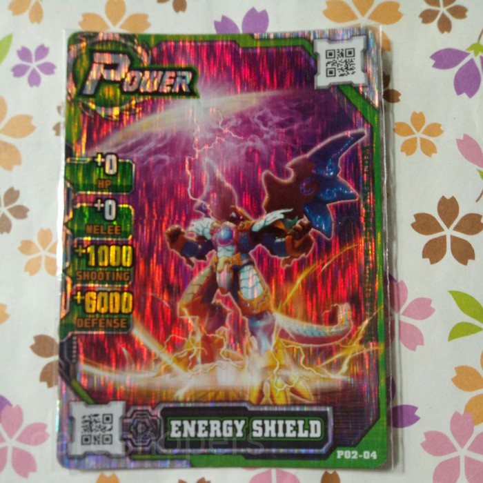 hero of robots silver power energy shield ( dragon king ) v2