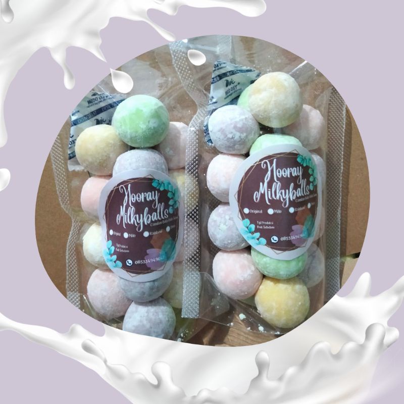

Bola-Bola Susu Rainbow