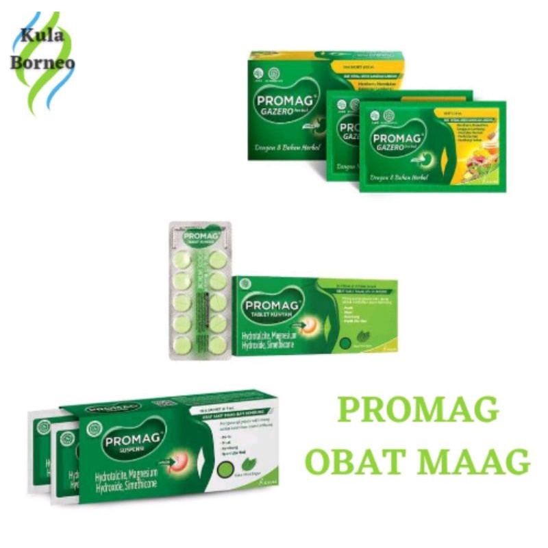 Jual Promag Gazero Herbal, Promag Cair Sachet, Promag Tablet | Shopee ...