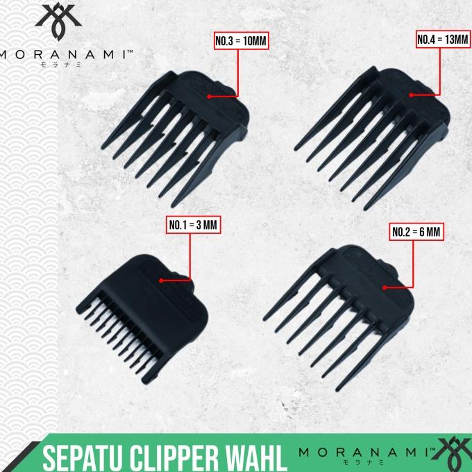 Sepatu Clipper WAHL Attachment Comb Sisir Clipper WAHL Guard DISKON