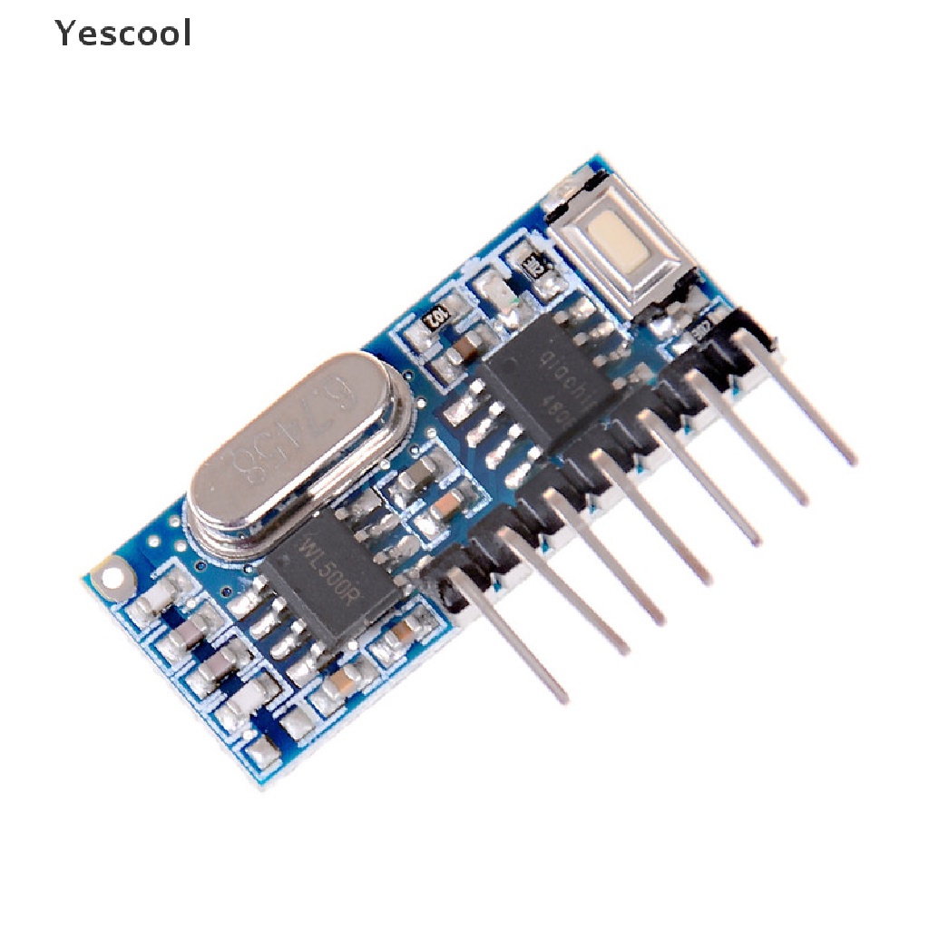 Yescool Modul Decoder Penerima Kode Wireless RF 433mhz 1527