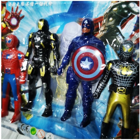 Mainan robot superhero hero avenger set 4pcs/Mainan anak laki laki