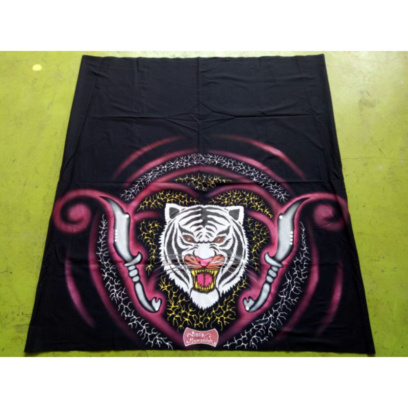 SARUNG BATIK SENI LUKIS MACAN SILIWANGI LIMITED EDITION ORIGINAL MUMADDAH 574