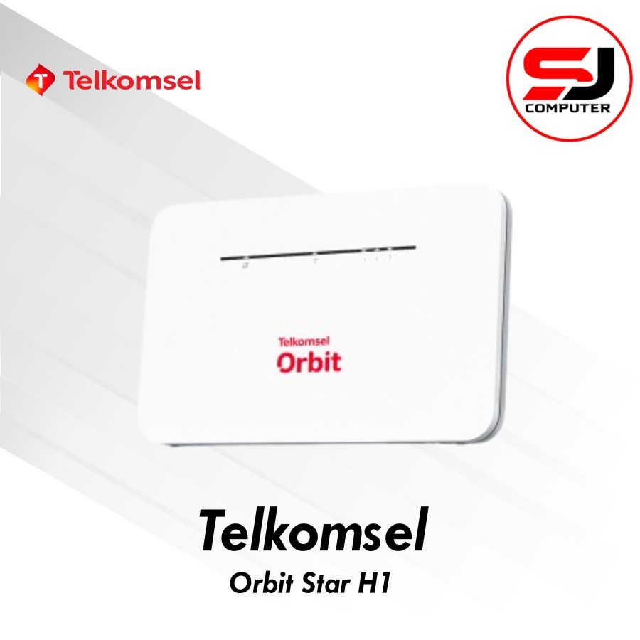 Telkomsel Orbit Star H1 Modem WiFi 4G High Speed Bonus Data