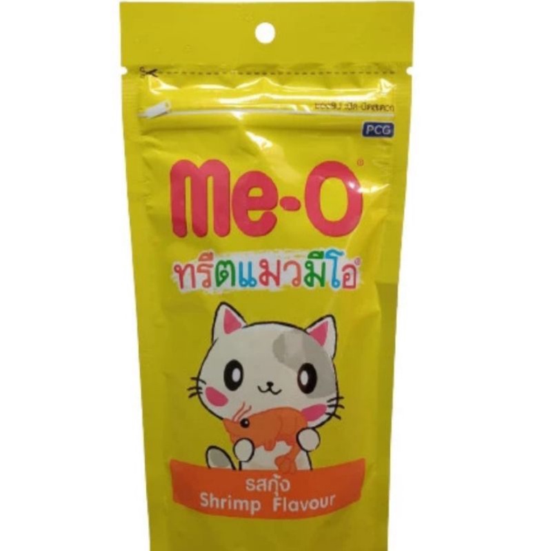 Snack Kucing Me-O 50gr Cemilan Kucing Meo - Shrimp Flavour