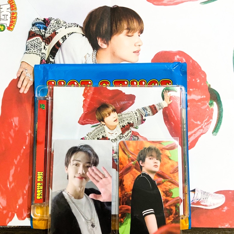 jewel case hot sauce jaemin chenle pc cover haechan