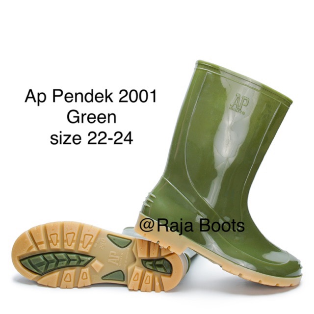 Sepatu Boot Ap Termurah 2001 Green