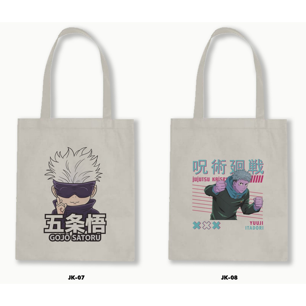 TOTE BAG RESLETING - JUJUTSU KAISEN /ANIME/MANGA