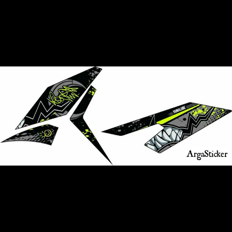 Stiker Motor X ride 125 Striping X ride 125 Variasi Sticker Motor