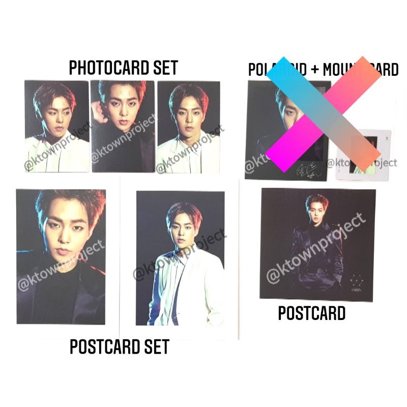 [READY - CLEARANCE SALE] EXO XIUMIN EXO PLANET #3 THE EXORDIUM PHOTOCARD POSTCARD