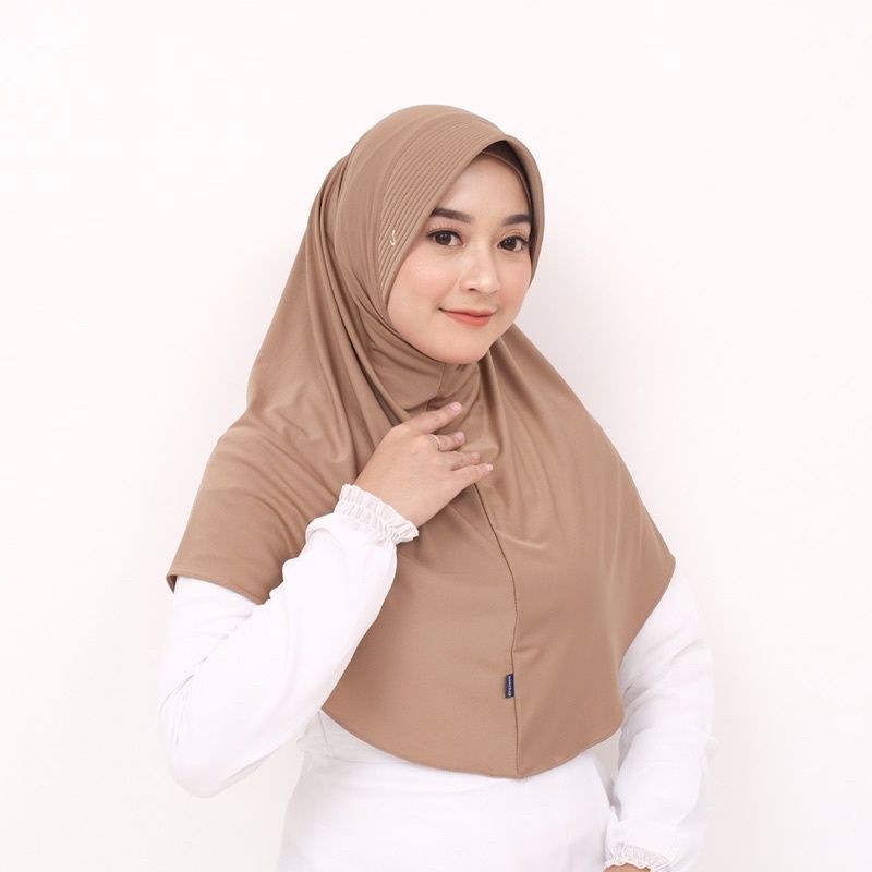 JILBAB HAMIDAH JILBAB INSTAN BERGO HAMIDAH L BASIC BERGO SPORT HIJAB SPORT MENUTUP DADA