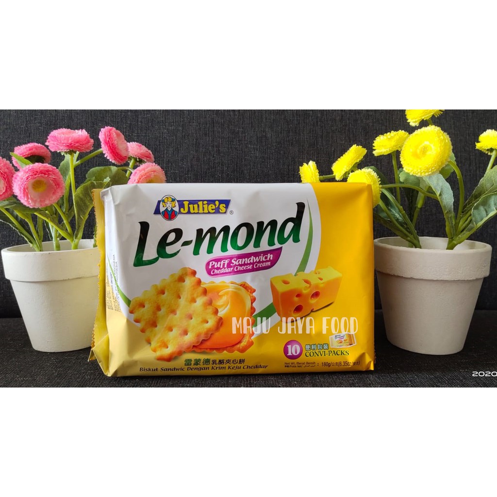 

julies Le-mond Puff Cheddar Cheese/ Biskuit 180g